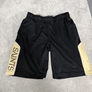New Orleans Saints Nike Dri-Fit NFL On-Field Training Shorts Mens Small